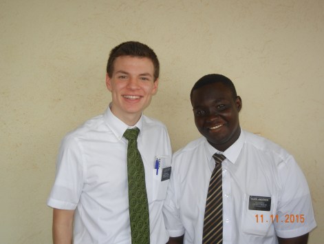 Elder Gilbert and Trainer.JPG