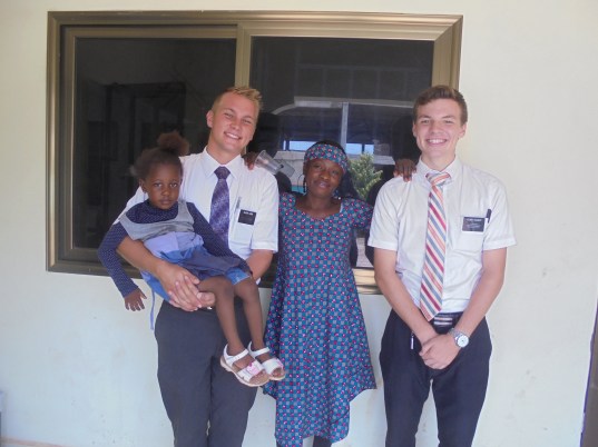 2017 5 22 Elder Leird and Amina