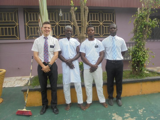2017 8 21 Baptism with Ben and Elder Gadah