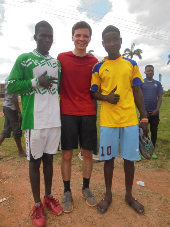 2017 9 25 Ben and two friends football